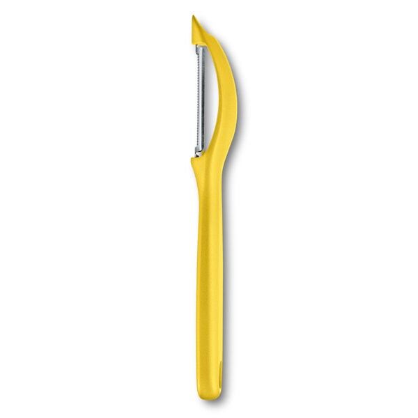 Swiss Army Brands 2024 Kitchen Specialty Knives & Tools Peelers Kitchen Peeler, Serrated Yellow Packaged VIC-7.6075.8 - main